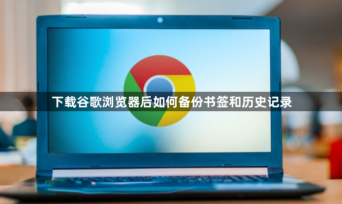 下载谷歌浏览器后如何备份书签和历史记录1