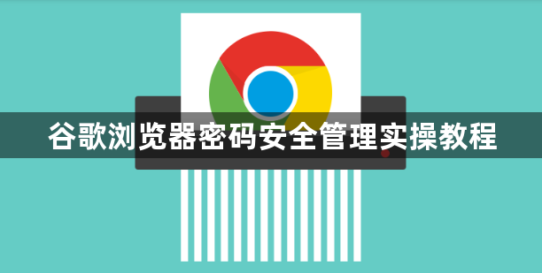 谷歌浏览器密码安全管理实操教程1