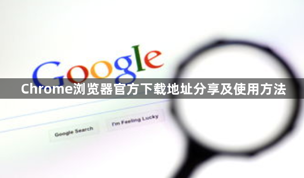 Chrome浏览器官方下载地址分享及使用方法1