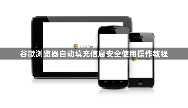 谷歌浏览器自动填充信息安全使用操作教程1