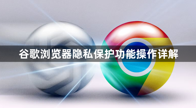 谷歌浏览器隐私保护功能操作详解1